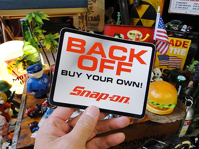 ���ʥåץ��󡡥��ƥå�������BACK OFF��