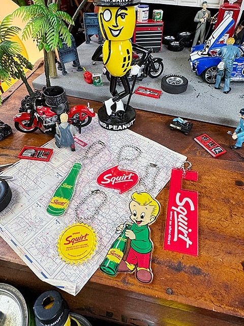 アメリカン アドバタイジング アクリル キーホルダー ボード