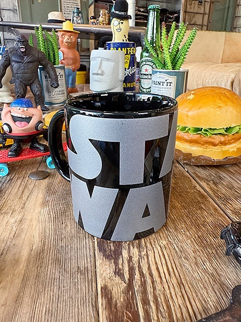 スターウォーズ 映画タイトルロゴ オフィシャル マグカップ （シルバー