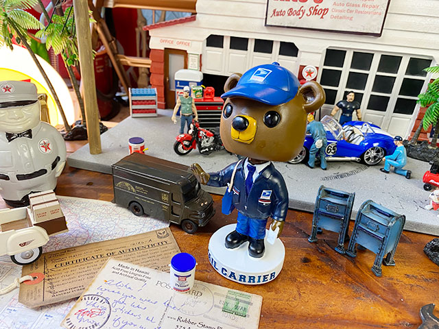 USPS٥᡼륭ꥢ쥯ƥ֡ܥ֥إåɡߥƥåɥǥ1775θǥ