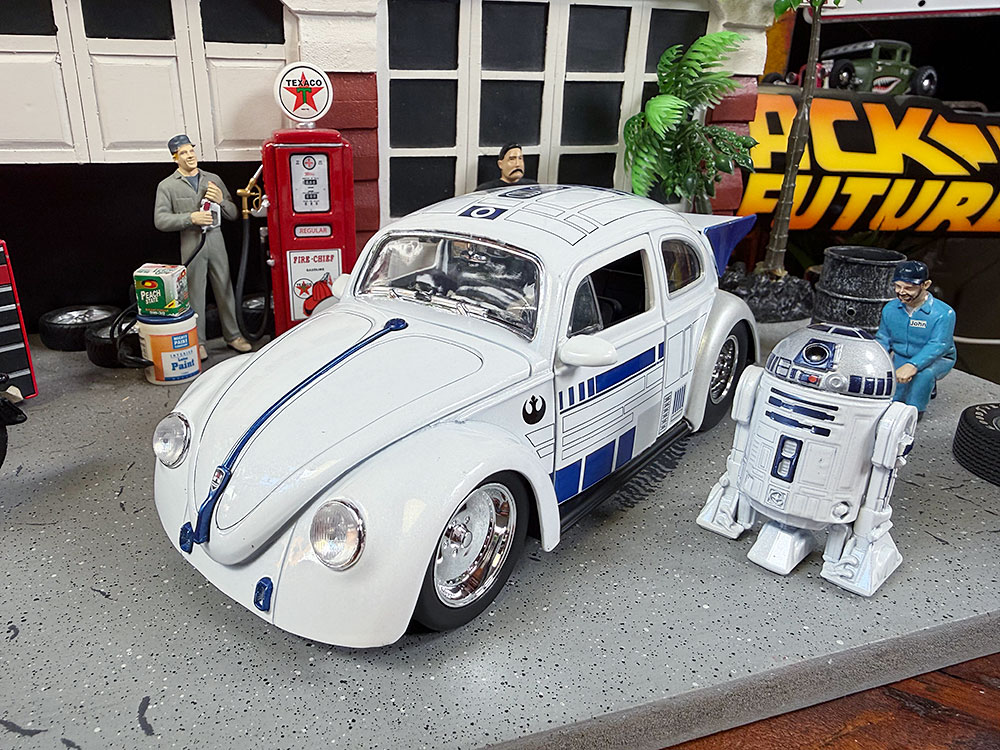 Jada R2-D2 1959年 フォルクスワーゲン ドラッグビートル ダイキャスト