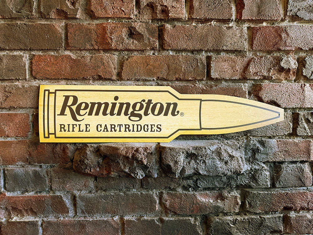レミントン ライフル弾型 ブリキ看板 MADE IN U.S.A.の通販・販売