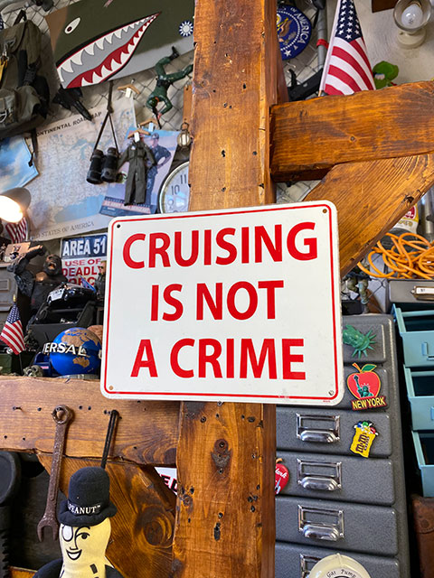 ֥롼󥰤Ⱥᤸʤסߥ˥硼ġCRUISING IS NOT A CRIME