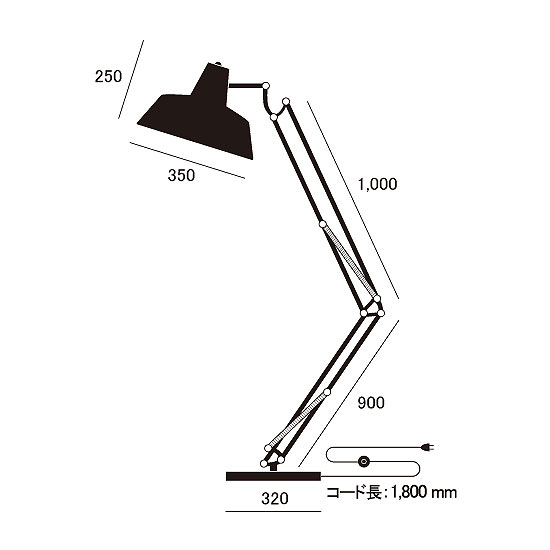 �ޥ�ƥ��ե������ס�MARTTI FLOOR LAMP���ʥ��å������졼��