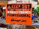 ���ʥåץ��󡡥��ƥå�������KEEP OUT/A HIGHLY TRAINED PROFESSIONAL��