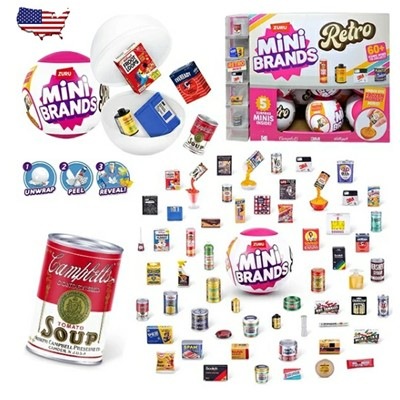 ZURU Mini Brands����ȥ����쥯����󡡡ʥ�ȥ�����ȥ��ˡ��ƹ�ο��ʥѥå���������1���ץ�������5�ĤΥߥ˥��奢�������ॢ�����Ȥ����äƤޤ�