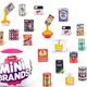 ZURU Mini Brands����ȥ����쥯����󡡡ʥ�ȥ�����ȥ��ˡ��ƹ�ο��ʥѥå���������1���ץ�������5�ĤΥߥ˥��奢�������ॢ�����Ȥ����äƤޤ�