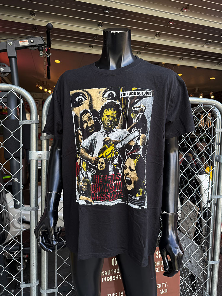 悪魔のいけにえ レザーフェイス オフィシャル Tシャツ （Collage Front