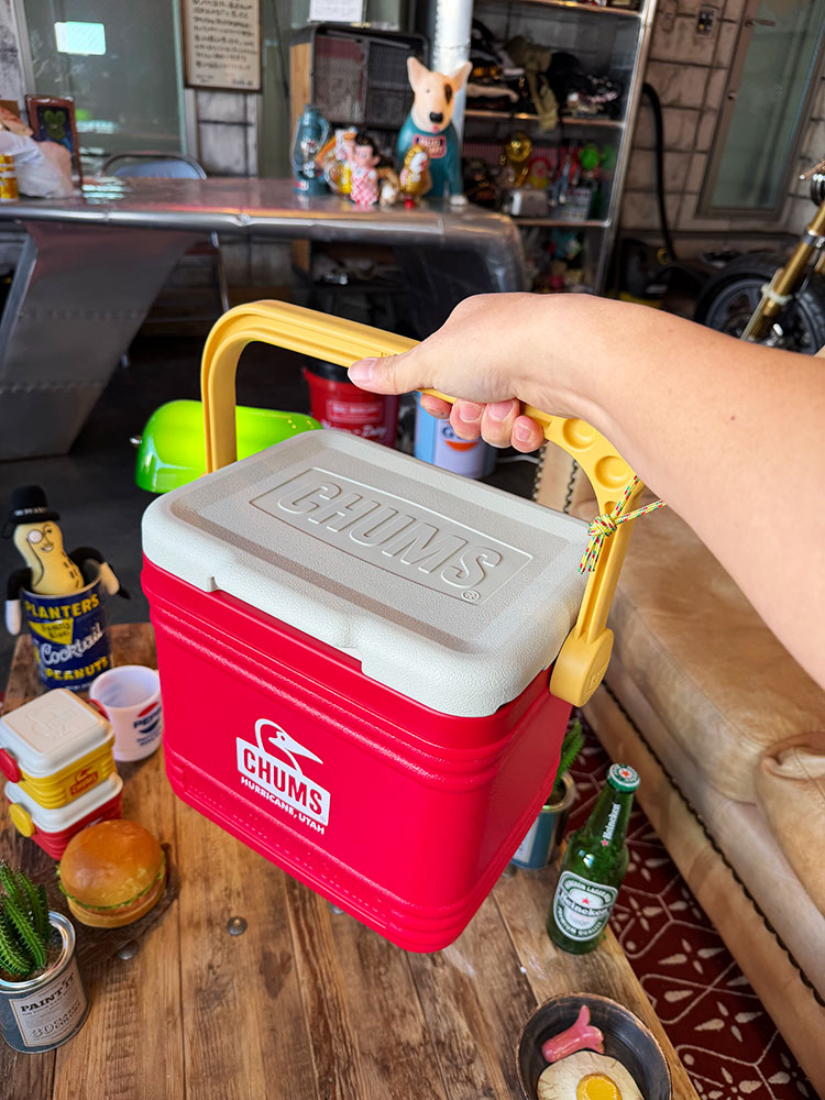 CHUMS������ॹ�����ե�����롡�����ѡ������顼��9L�����ʥ�åɡˡ������顼�ܥå�����500ml�ڥå�6�ܼ�Ǽ��ǽ