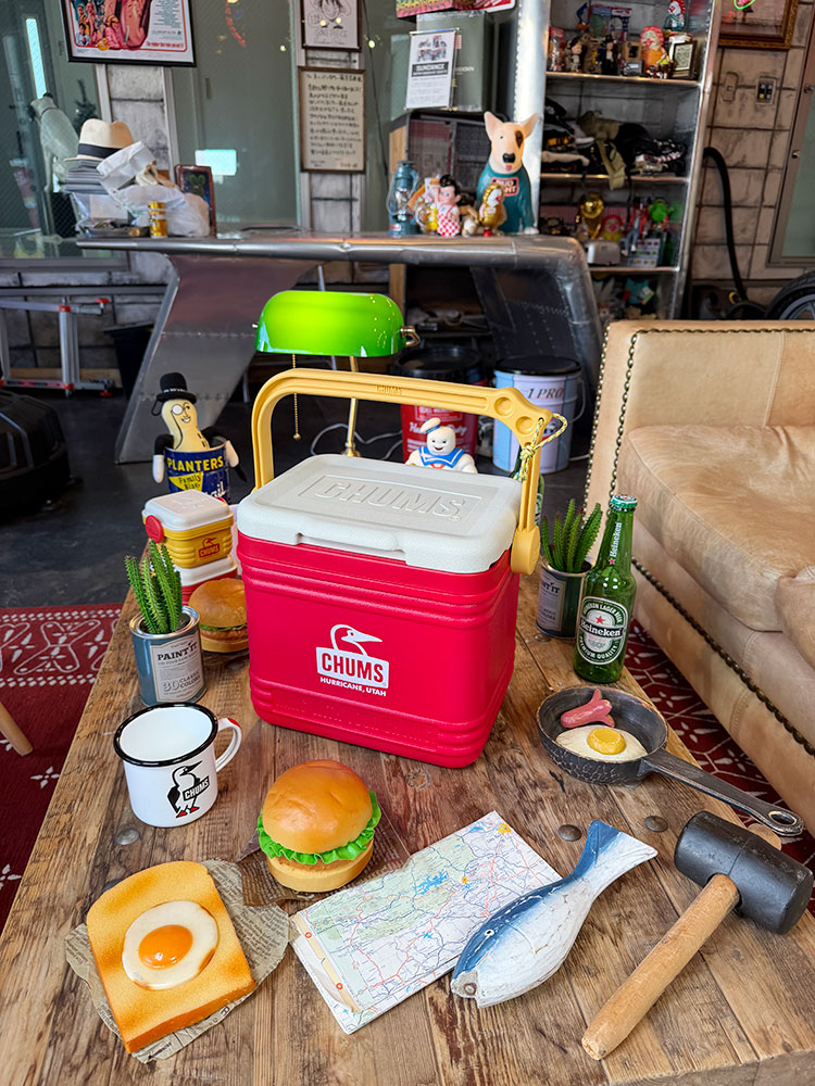 CHUMS������ॹ�����ե�����롡�����ѡ������顼��9L�����ʥ�åɡˡ������顼�ܥå�����500ml�ڥå�6�ܼ�Ǽ��ǽ