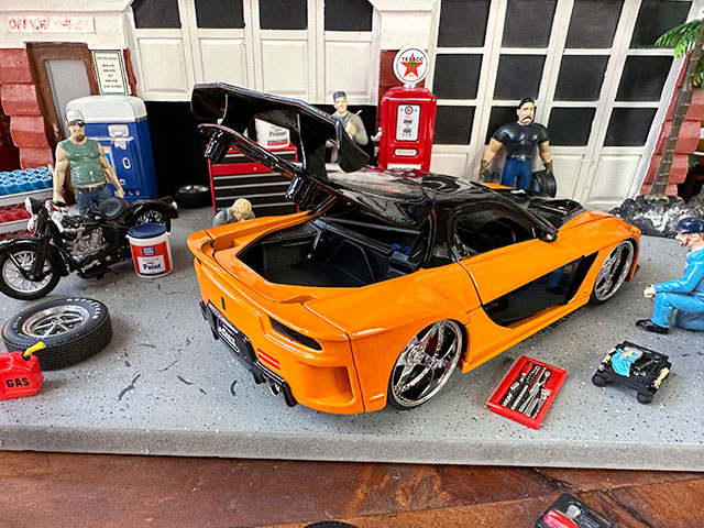Jada���ǲ衡�磻��ɥ��ԡ��ɡ��������㥹�ȥߥ˥�����1/24�������롡�ʥޥĥ���RX-7���������륵���ɡ�����󥸡��֥�å���