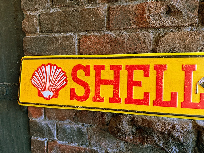 �����롡���ȥ꡼�ȥ����󡡡�SHELL MOTOR OIL SOLD HERE�ˡ�����ܥ����ƥ��󥵥��󡡥֥ꥭ����