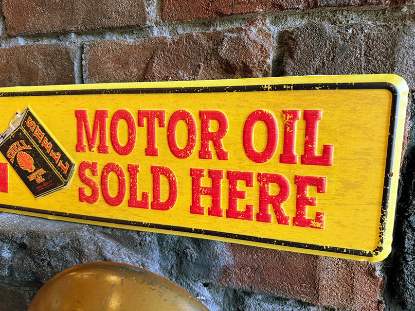 �����롡���ȥ꡼�ȥ����󡡡�SHELL MOTOR OIL SOLD HERE�ˡ�����ܥ����ƥ��󥵥��󡡥֥ꥭ����