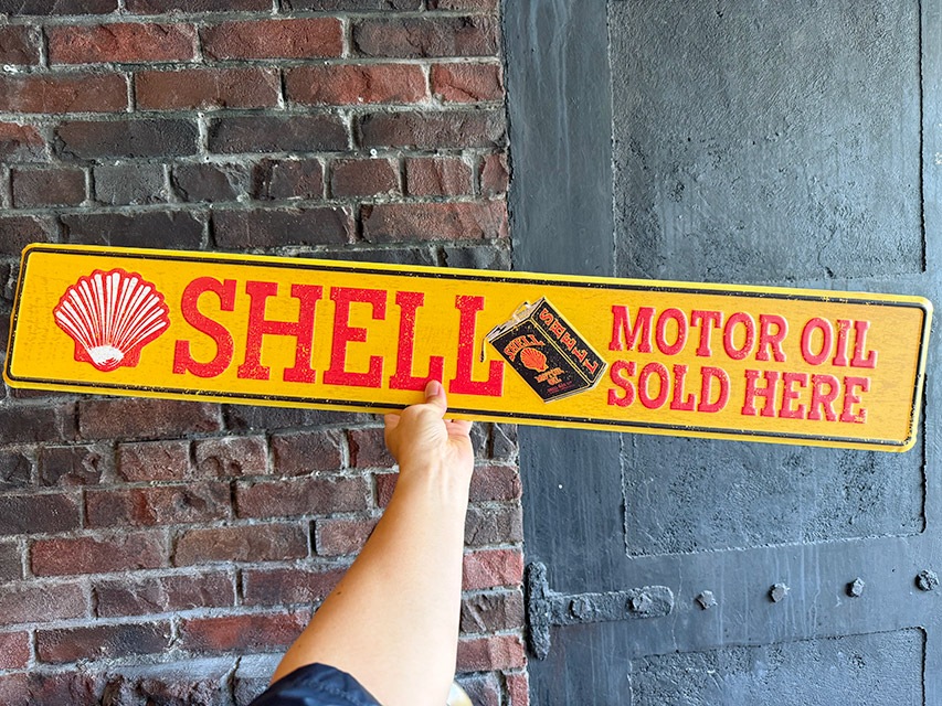 �����롡���ȥ꡼�ȥ����󡡡�SHELL MOTOR OIL SOLD HERE�ˡ�����ܥ����ƥ��󥵥��󡡥֥ꥭ����