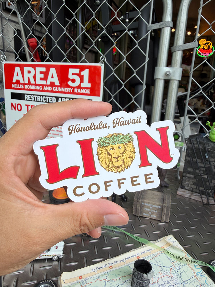�饤���󥳡��ҡ������������ե�����롡���ƥå�������LION COFFEE��