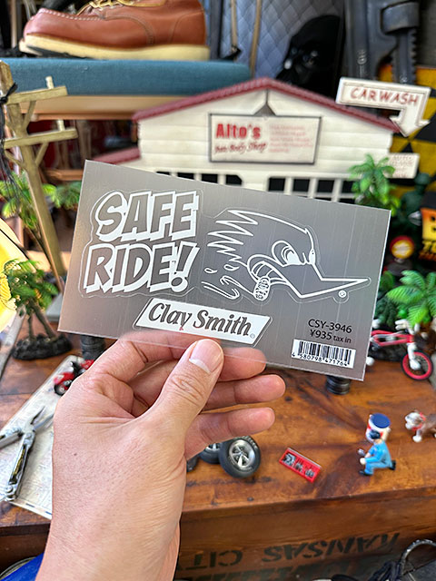���쥤���ߥ������ե�����롡���ƥå������ʥۥ磻�ȡ�SAFE RIDE!�ˡ�Ʃ���١��������ƥå���