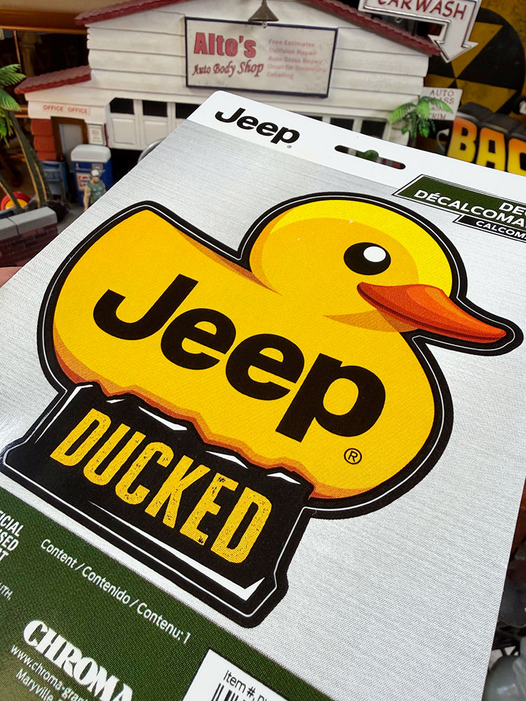 Jeep�������ס�DUCKING�����ҥ롡���ե�����롡���ƥå��������å��ɡ��ǥ�����
