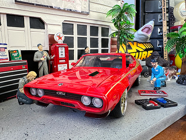 Jada��1972ǯ���ץ�ॹ��GTX���������㥹�ȥߥ˥�����1/24�������롡�ʥ�å�/������ɡˡ��ץ�ޥ���BIGTIME MUSCLE