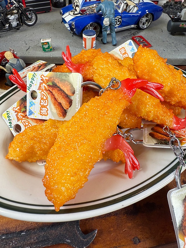 海老フライ エビフライ フードサンプル キーホルダー 単品の通販・販売