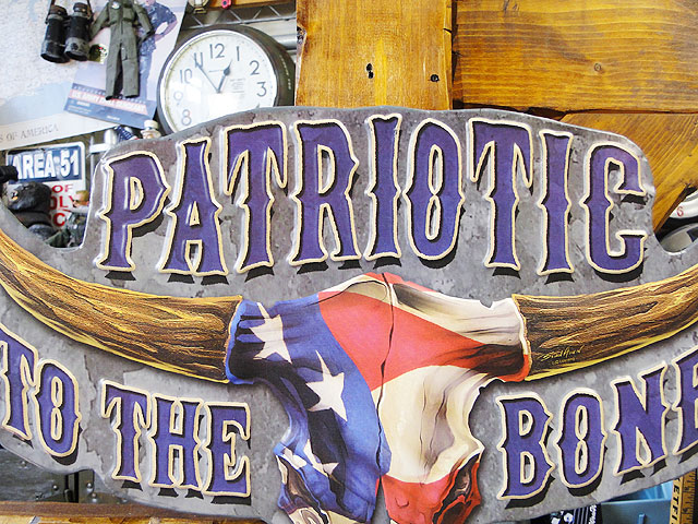 ���������롡�֥ꥭ���ġ���PATRIOTICTO THE BONE��