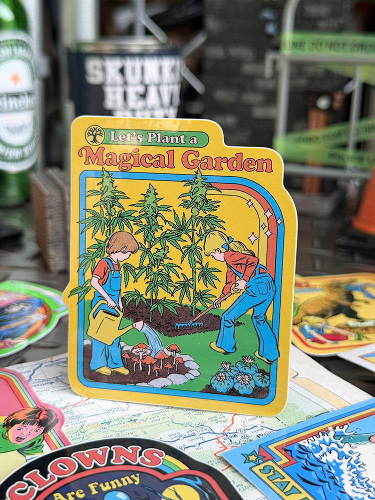 スティーブン・ローズ オフィシャル ステッカー （その植物アカンやつ