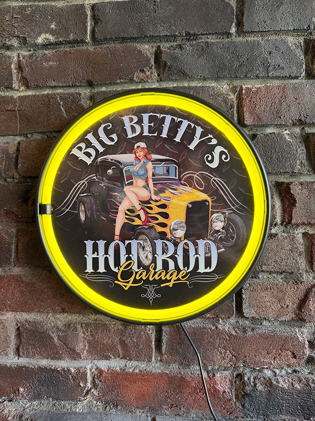 ホットロッド HOTROD ネオン管 アメリカン雑貨 インテリア おしゃれ