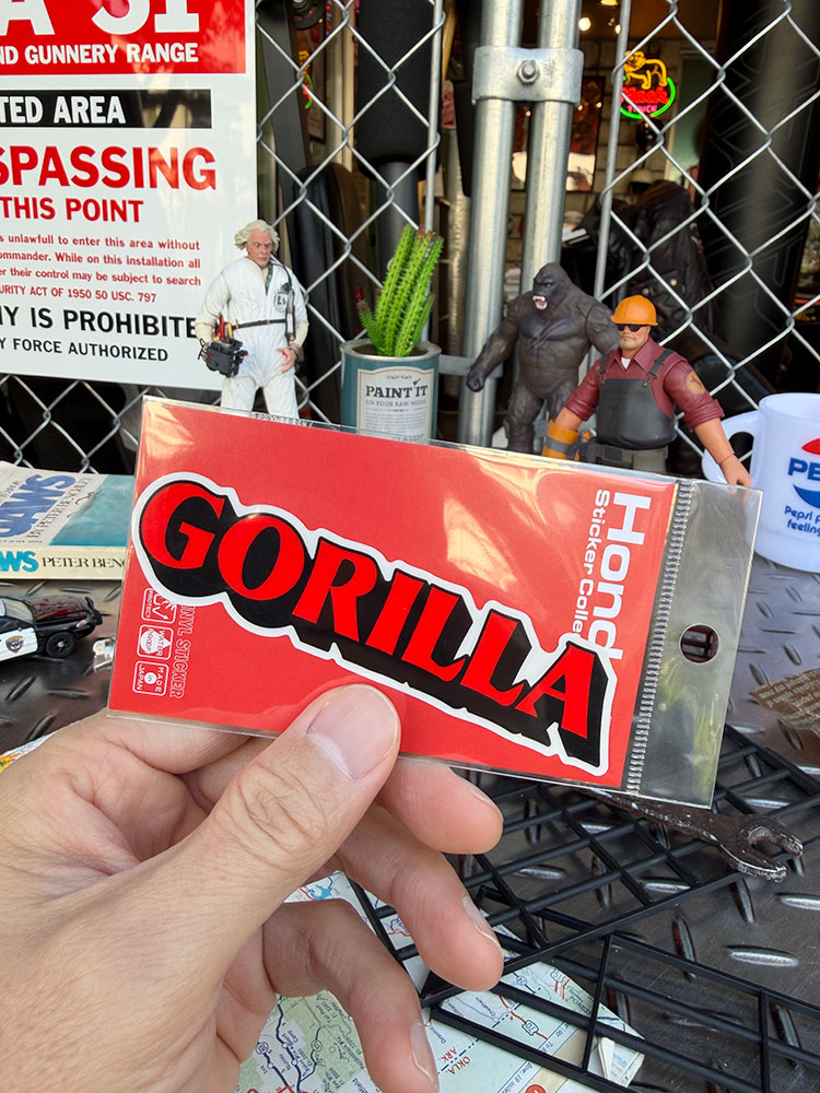 HONDA���ۥ�����Х��������������ե�����롡���ƥå������ʥ����/GORILLA��