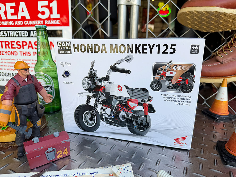CAMブロック ホンダ モンキー125 ブロック 527ピース HONDA MONKEY 125