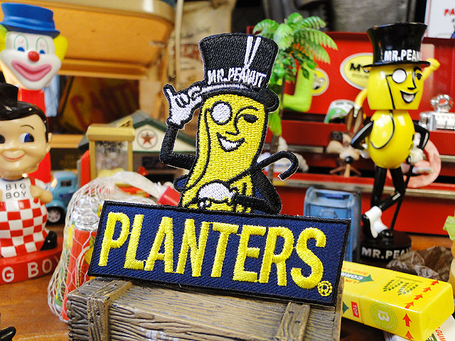 カンパニーキャラクターワッペン （ミスターピーナッツ/プランターズ