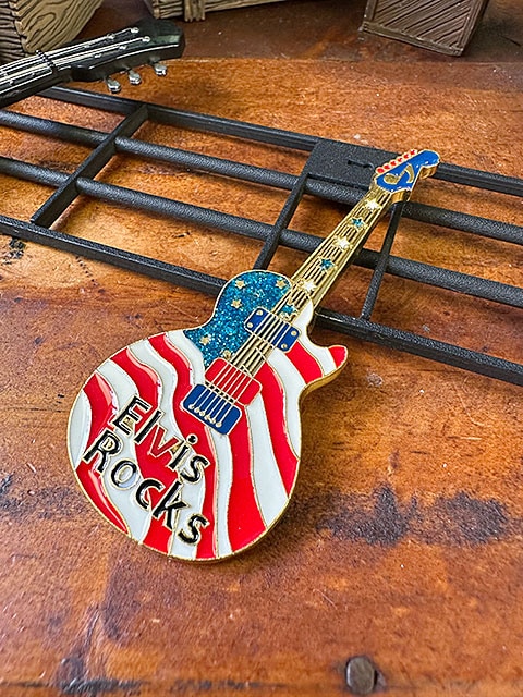 エルヴィス・プレスリー ギター メタル マグネットの通販・販売