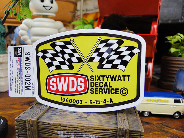 シックスティーワット アドバタイジングステッカー （60WATT