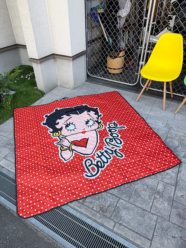 ベティ・ブープ フォルダブル ピクニックシート 150cm×150cm レジャー