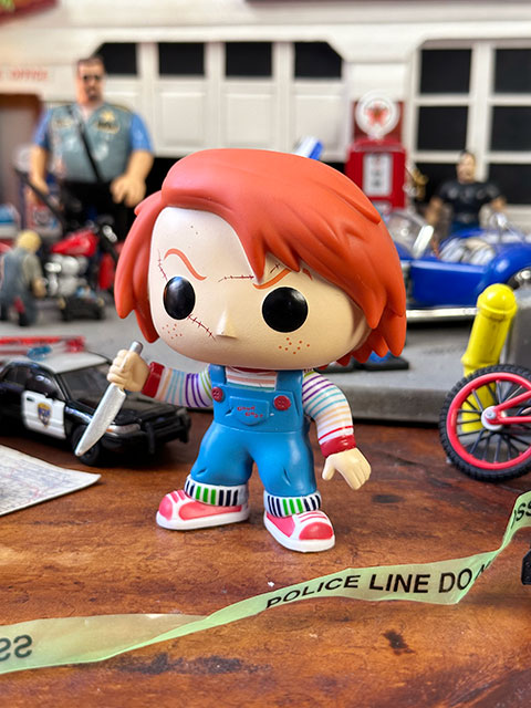 ファンコポップ 映画 チャイルドプレイ2 チャッキー フィギュアの通販