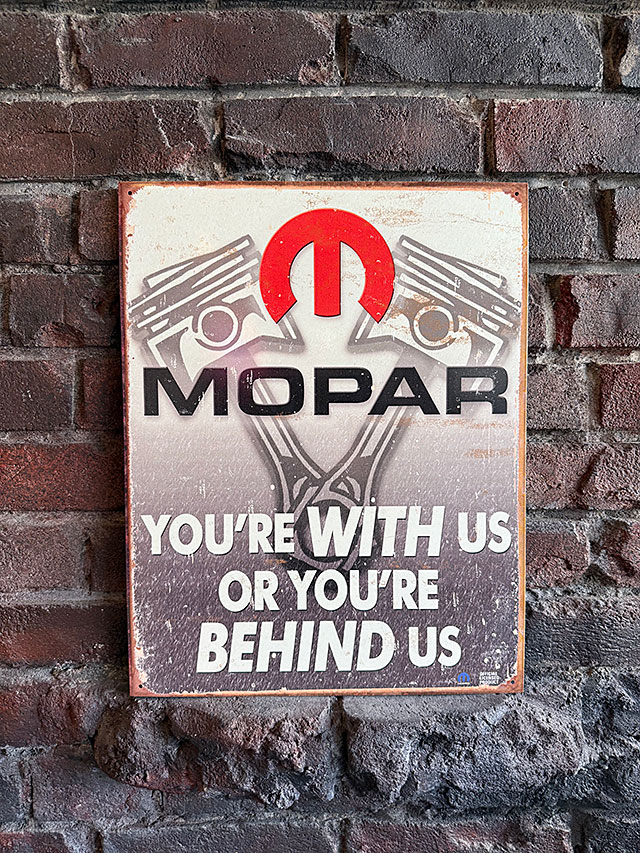 MOPAR����ѡ����֥ꥭ���ġ���WITH US OR BEHIND US��