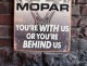 MOPAR����ѡ����֥ꥭ���ġ���WITH US OR BEHIND US��