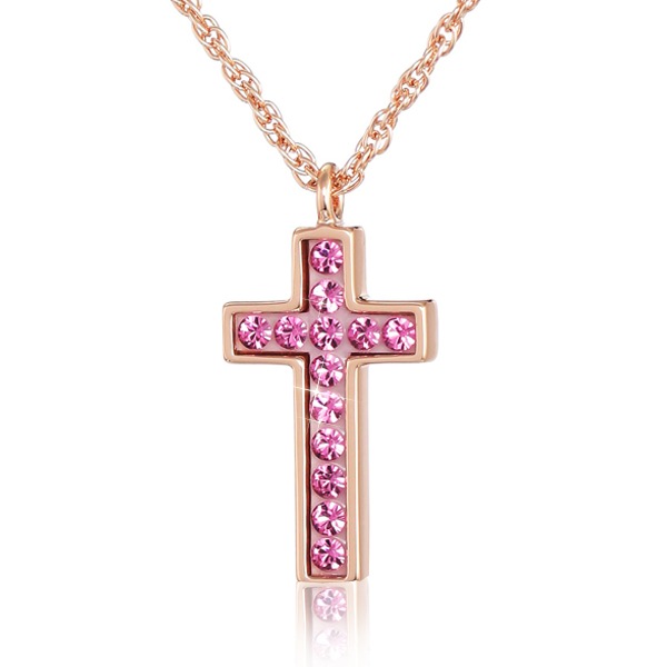 Capana（カパーナ）公式サイト CP015-PNK ミニロザリオネックレス（PNK