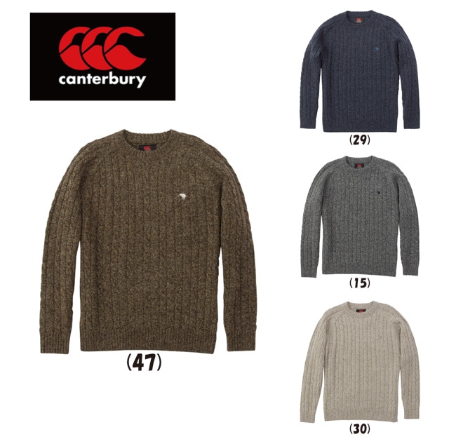 CANTERBURY】 カンタベリー セータークルー クルーネック