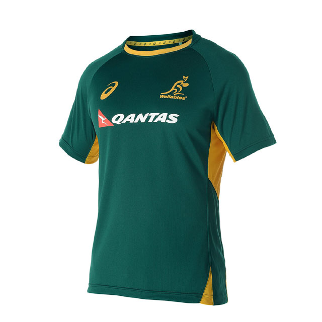 ASICS】 アシックス ワラビーズ トレーニング Tシャツ 2016 ラグビー