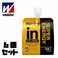 ڿۡ  in ꡼ ѡͥ륮 ե롼&󥸥㡼̣ 120g [6ĥå] Weider Х󥹱ܿ 10å㡼 ͥ륮