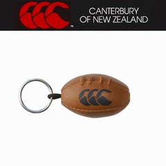 CANTERBURY】 カンタベリー レザー ラグビーボール キーホルダー ミニ