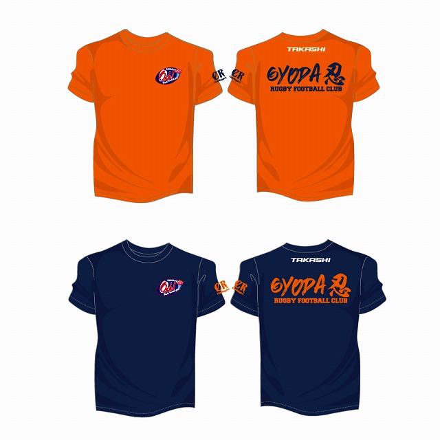 行田OshIラグビーフットボールクラブ 保護者用 Tシャツ(SS～LL