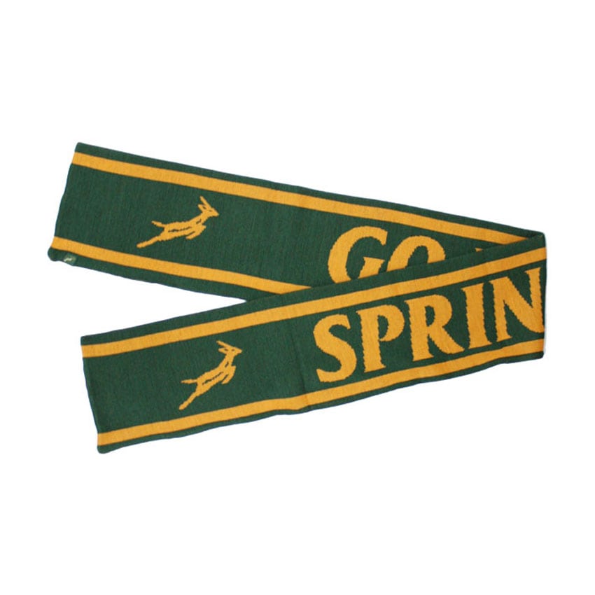 ラグビーSPRINGBOKS 南アフリカ代表 刺繍デザイン「 緑」「黄」 セット