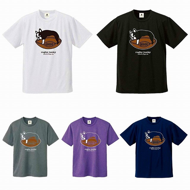 RUGBY JUNKY】 ラグビージャンキー トライ？ Tシャツ パンディアーニ