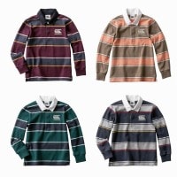 CANTERBURY 󥿥٥꡼ 饬 å ˤλ λ ˥ Ҷ ӥå L/S RUGGER SHIRT RJ49755J