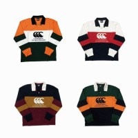 CANTERBURY 󥿥٥꡼ 饬 Ĺµ  饰ӡ RUGGER SHIRT RA48903