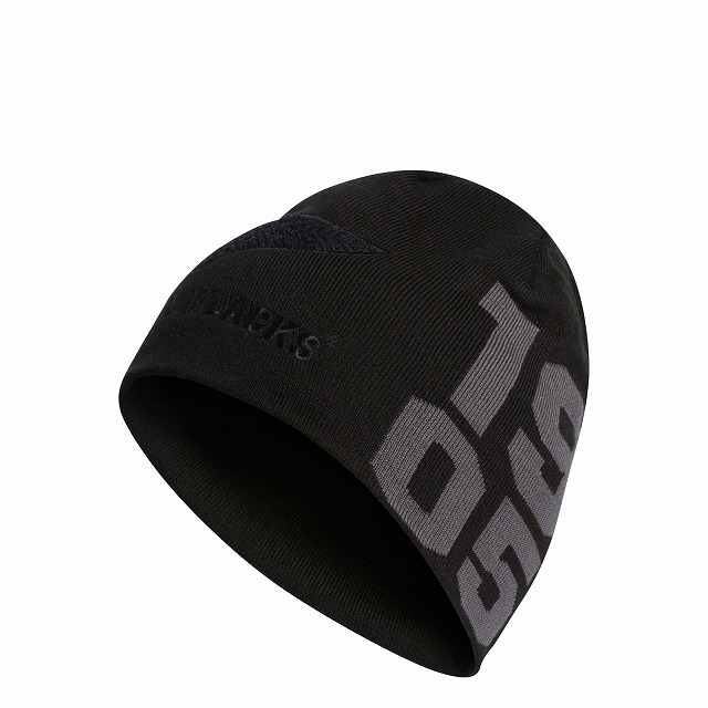0] Black adidas beanie