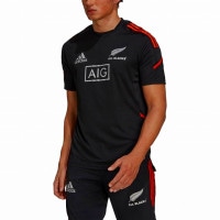 adidas ���ǥ����� ALL BLACKS ������֥�å��� PRIMEBLUE �ѥե����ޥ� T����� �饰�ӡ� IXR66