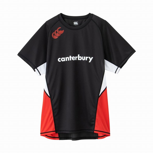 CANTERBURY】カンタベリー プラクティスティ メンズ 半袖 Tシャツ 練習