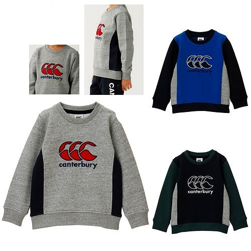 CANTERBURY カンタベリー ジュニア スウェット クルー トレーナー