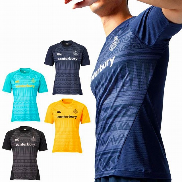 CANTERBURY カンタベリー プラクティス Tシャツ セミフィット ラグビー